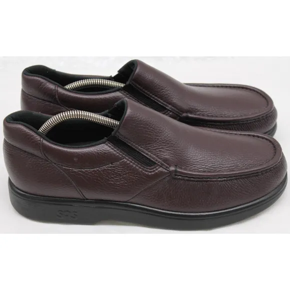 SAS Side Gore Brown 12.5(S) Slim Men's Shoes Loafer Brand New $235 MSRP