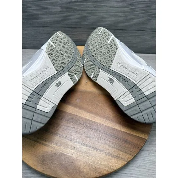 Sas Tour Mesh Womens Shoes Size 8 Wide White Silver Comfort Athletic Sneakers