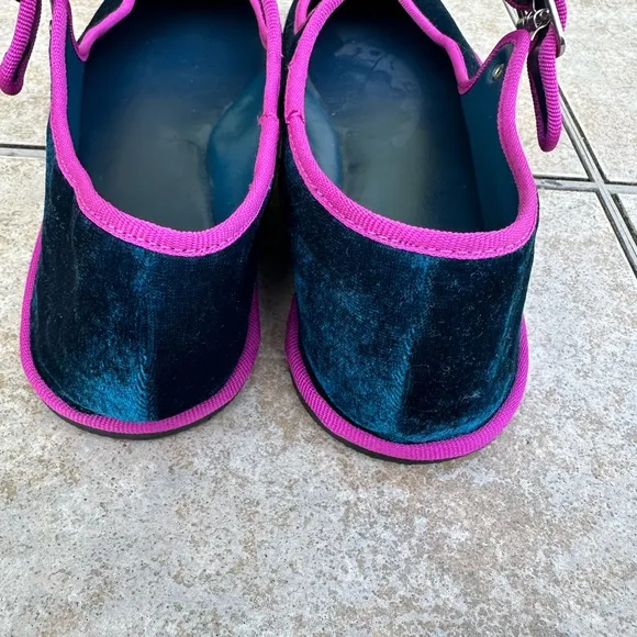 Schutz Clarissa Velvet Flat