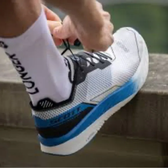 Scott Speed Carbon RC Mens Performance Running Shoes White Fitness Race/ 12.5