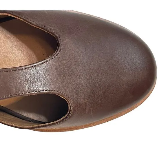 Seychelles Women’s Leather Soulmate Heels in Brown Size 10 New
