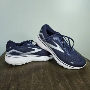 Size 10 Medium - Brooks Ghost 15 in Peacoat Pearl Salt Air Blue White