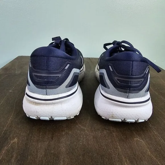 Size 10 Medium - Brooks Ghost 15 in Peacoat Pearl Salt Air Blue White