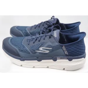 Skechers Go Run Max Cushioning Premier Men Running Shoes Navy Sz 14 Extra Wide