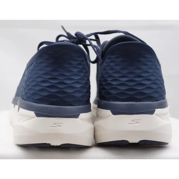 Skechers Go Run Max Cushioning Premier Men Running Shoes Navy Sz 14 Extra Wide