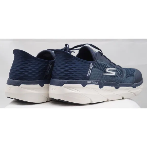 Skechers Go Run Max Cushioning Premier Men Running Shoes Navy Sz 14 Extra Wide