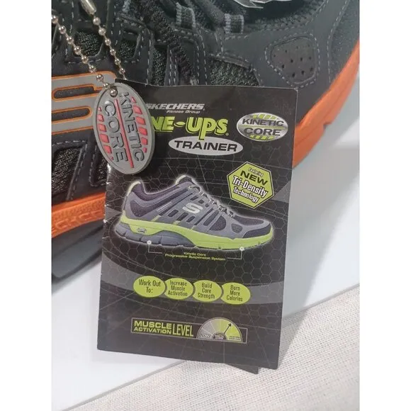 Skechers Men’s Size 9.5 Tone-Ups Trainer Kinetic Core 51510 Workout Shoes New