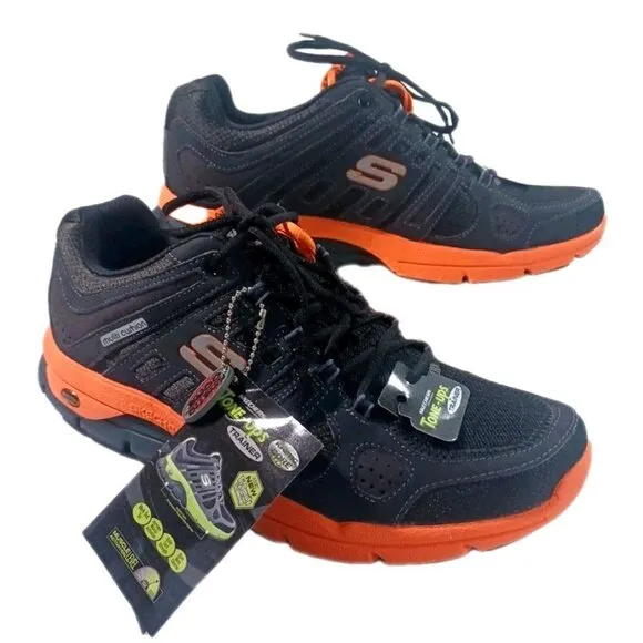Skechers Men’s Size 9.5 Tone-Ups Trainer Kinetic Core 51510 Workout Shoes New