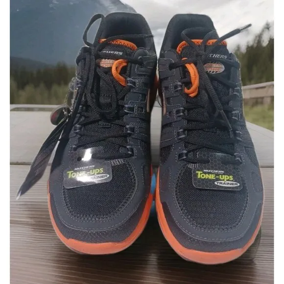 Skechers Men’s Size 9.5 Tone-Ups Trainer Kinetic Core 51510 Workout Shoes New