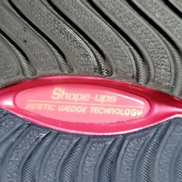 Skechers Shape Ups 12371 Fitness Toning Exercise Walking Balance Shoes 10 Gr/Pnk