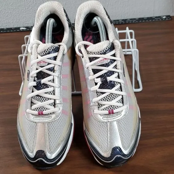 Skechers Shape Ups 12371 Fitness Toning Exercise Walking Balance Shoes 10 Gr/Pnk