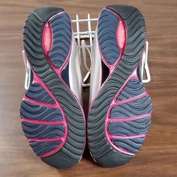 Skechers Shape Ups 12371 Fitness Toning Exercise Walking Balance Shoes 10 Gr/Pnk