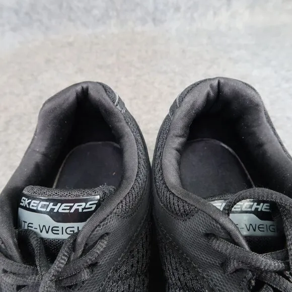 Skechers Shoes Mens 8 Athletic Trainers Lite Weight Sneakers Memory Foam Comfort