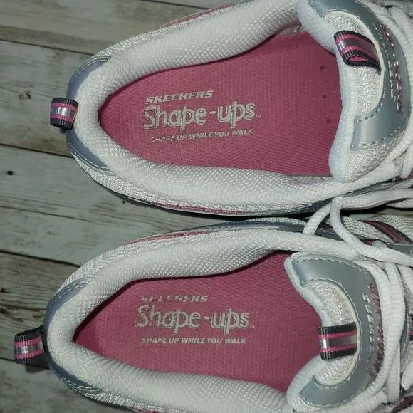 Skechers Shape Ups 11814 Fitness Toning Exercise‎ Walking Balance Shoes Size 8