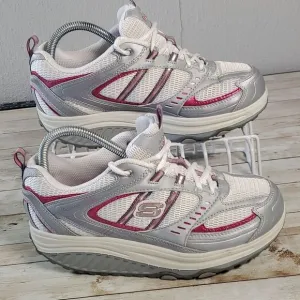 Skechers Shape Ups 11814 Fitness Toning Exercise‎ Walking Balance Shoes Size 8