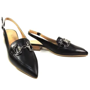 SOFFICE SOGNO 🇮🇹 WOMEN'S BLACK LEATHER COMFORT SUMMER SANDALS