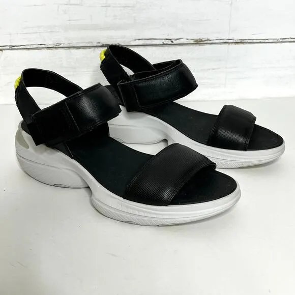 Sorel Explorer Blitz Stride Black Sandals Shoe Size 9
