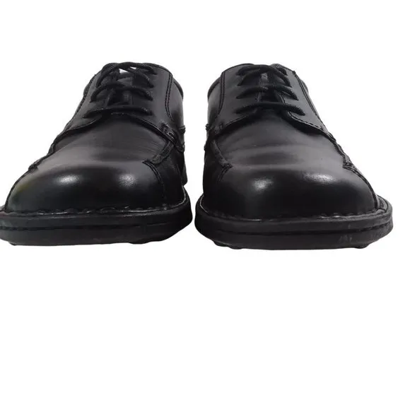 Streetcars Men's Lace-Up Black Oxford Leather Comfort Shoes Size 11M