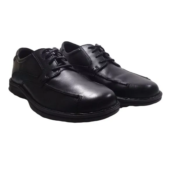 Streetcars Men's Lace-Up Black Oxford Leather Comfort Shoes Size 11M