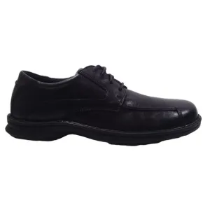 Streetcars Men's Lace-Up Black Oxford Leather Comfort Shoes Size 11M