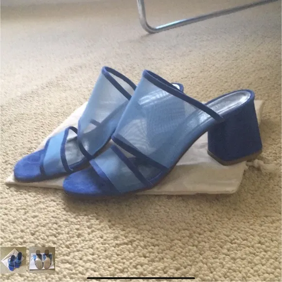 Suede and Mesh Creatures of Comfort Malu Sandals 8.5 39