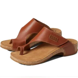 Taos Footwear Leather Heeled Sandals Sz5.5