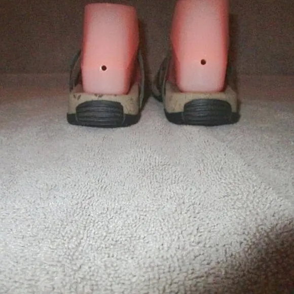 TAOS Prize 4 LEATHER Comfort Size 7 SANDALS 3 Strap COMFORT Arch METALLIC Gem