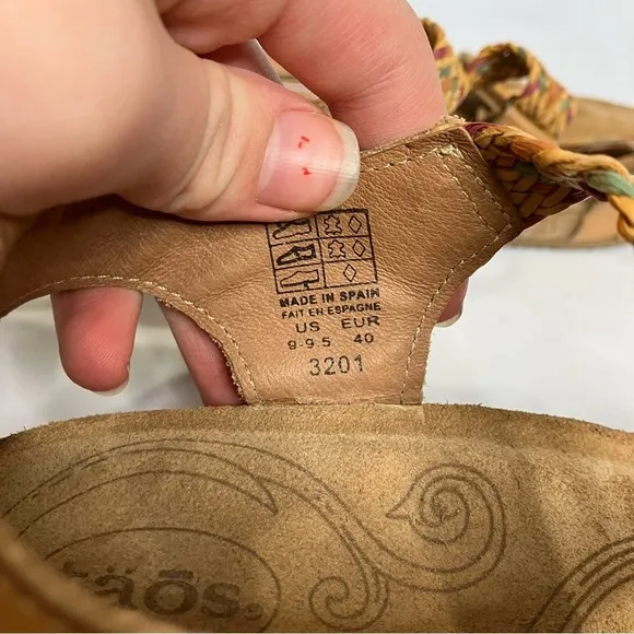 Taos Trulie sandals comfort sandals size 9-9.5