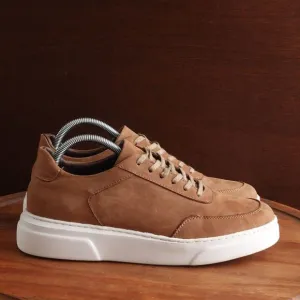 Terzi Adem Altun Sneakers Mens SZ EU 41 US 8 Brown Leather Comfort Lace Up Shoes