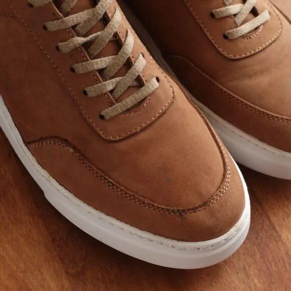 Terzi Adem Altun Sneakers Mens SZ EU 41 US 8 Brown Leather Comfort Lace Up Shoes