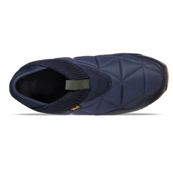 TEVA Men's 9 Ember Moc Sneaker Quilted Insulated Outdoor Shoes Black Unisex