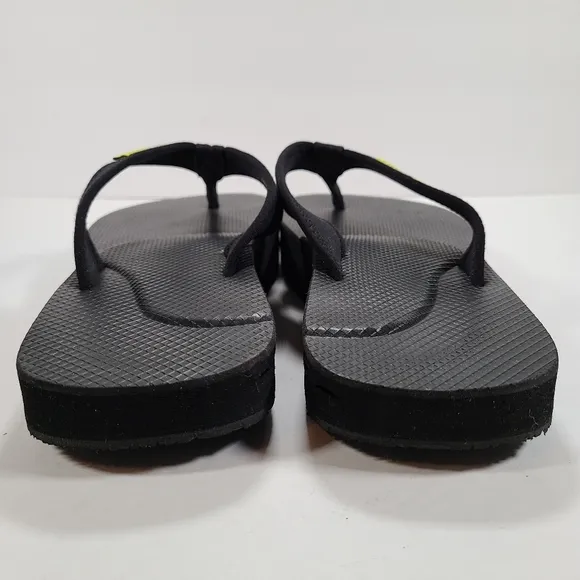 The Healing Sole Original Black Flip Flop Sandals Women's 10.5 Men’s 9