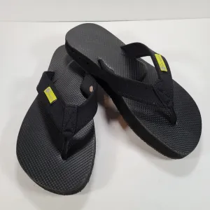 The Healing Sole Original Black Flip Flop Sandals Women's 10.5 Men’s 9