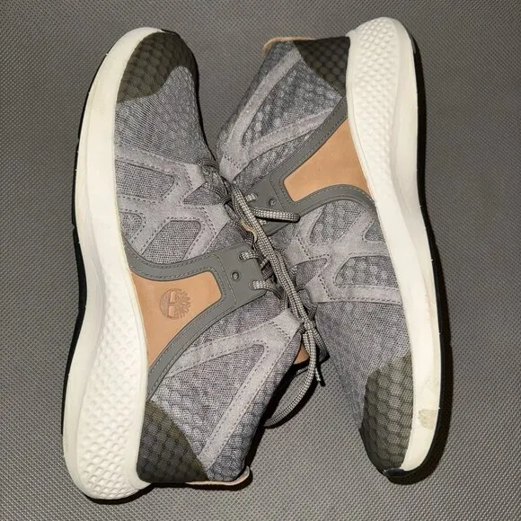 Timberland Men's Flyroam Go Gray Comfort Chukka Sport Sneaker Mens Size 10.5