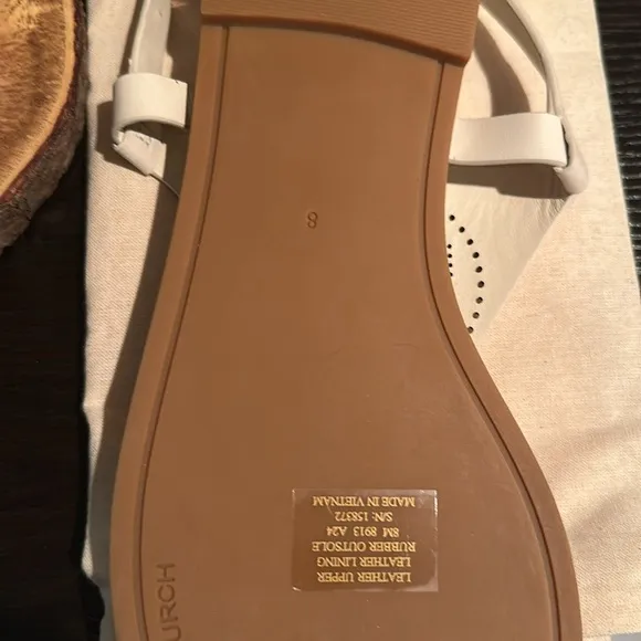 Tory Burch size 8 brand new thong sandals