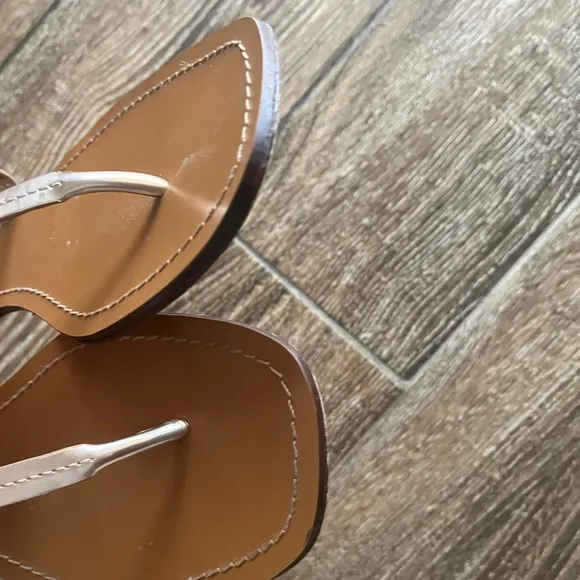 Tory Burch Tan and Gold Women's Sandals
