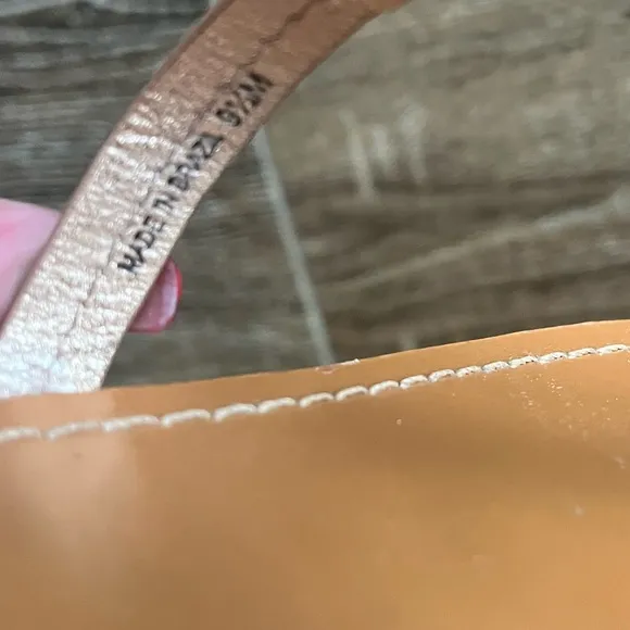 Tory Burch Tan and Gold Women's Sandals