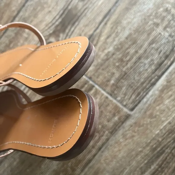 Tory Burch Tan and Gold Women's Sandals