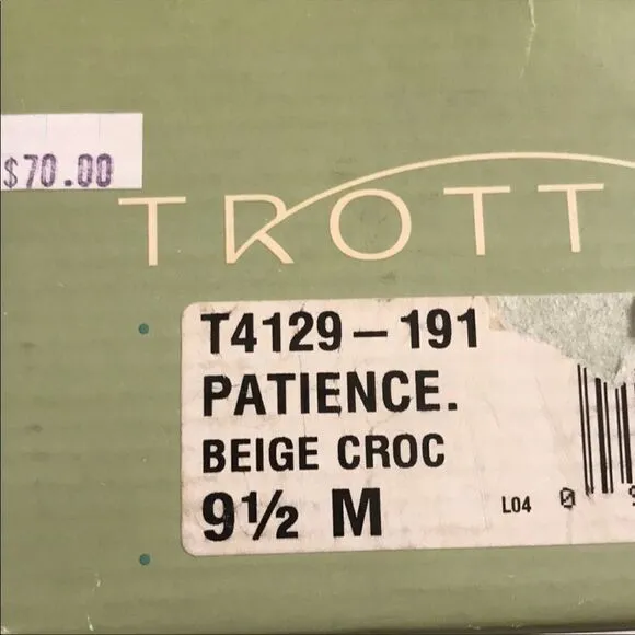 TROTTERS BEIGE Beautiful 3.25 inch heels, …
