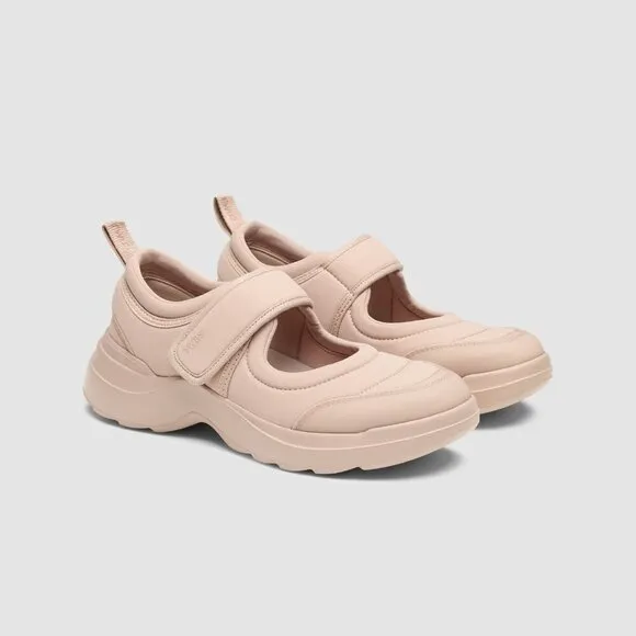 TWOOBS The Sneaky Jane Pink Mary Jane Shoes Sneakers in Blush Pink