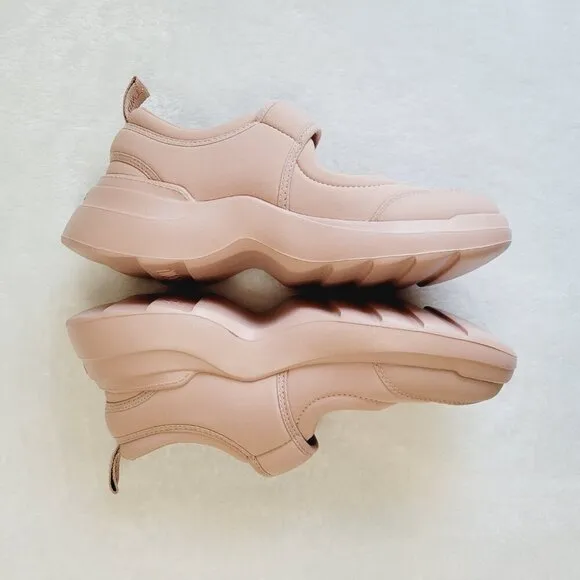 TWOOBS The Sneaky Jane Pink Mary Jane Shoes Sneakers in Blush Pink