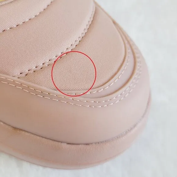 TWOOBS The Sneaky Jane Pink Mary Jane Shoes Sneakers in Blush Pink