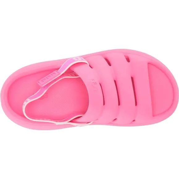 UGG Girls Slingback Slide Convertible Sandals Sport Yeah Size US 6 Taffy Pink