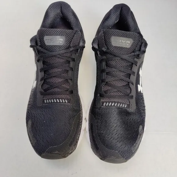 Under Armour Hovr Infinite 2  Men's Sneakers Smart Shoes Black &amp; White Size 13