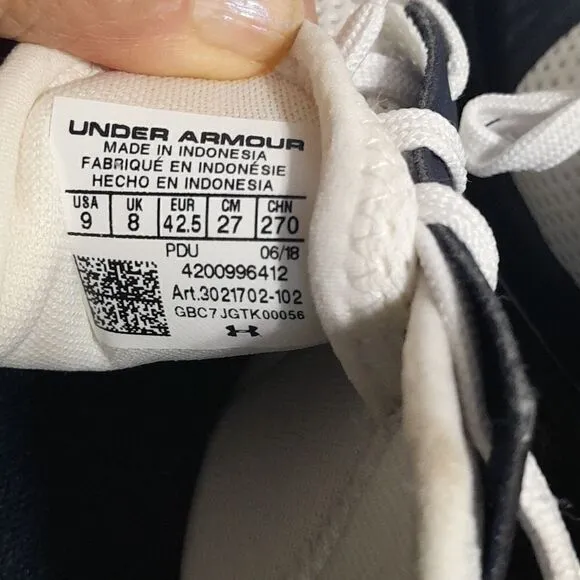 Under Armour New Sneakers....Size 9