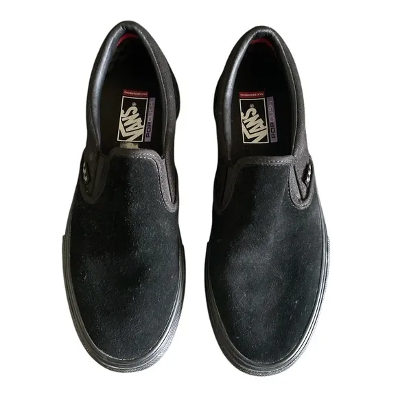 Vans Men's Popcush Black Slip-On sneakers