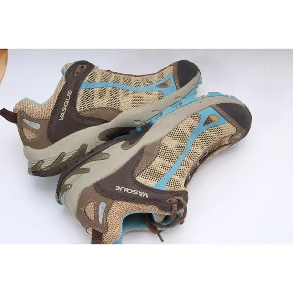 Vasque velocity sneakers shoes lace up hiking fitness running womens sz 10 M