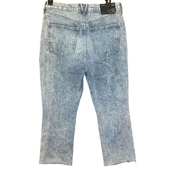 Veronica Beard CARLY KICK-FLARE JEAN | RAW HEM in Bail Out NWT Size 31/12