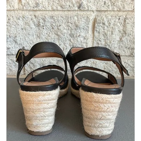 Vionic Women’s Tulum Stephany 3/4 Strap Wedge Sandals, Sz 7.5