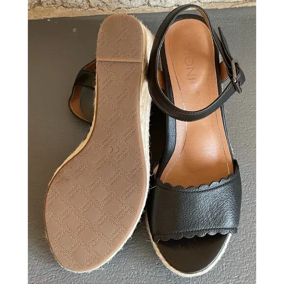 Vionic Women’s Tulum Stephany 3/4 Strap Wedge Sandals, Sz 7.5